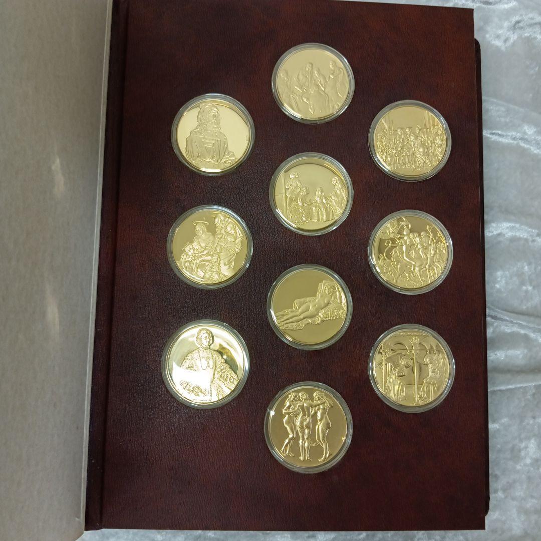 フランクリンミント ゴールドメダル セット 解説書付き 50枚