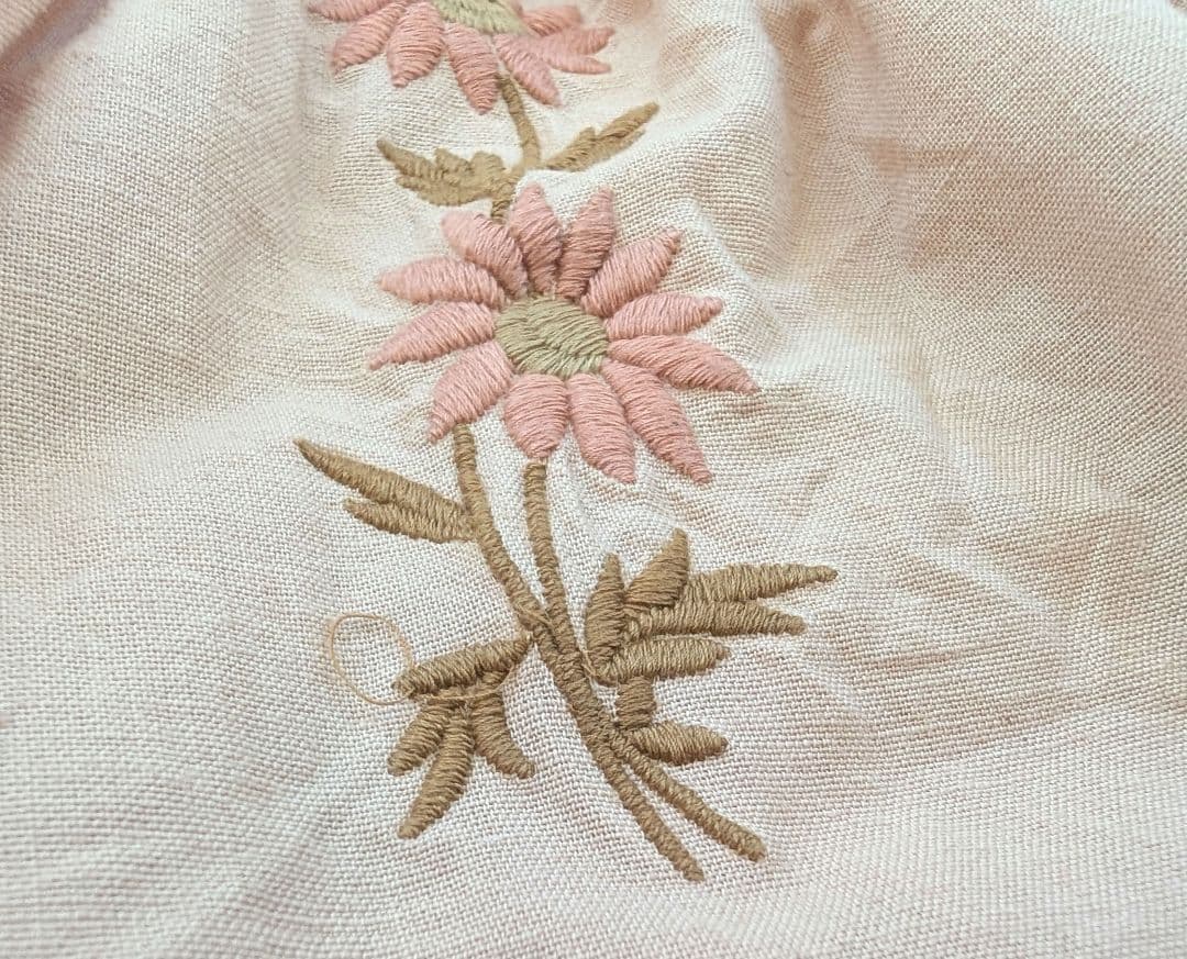 ワンピース Apolina PennySmockDress PinkBeige 2-3y