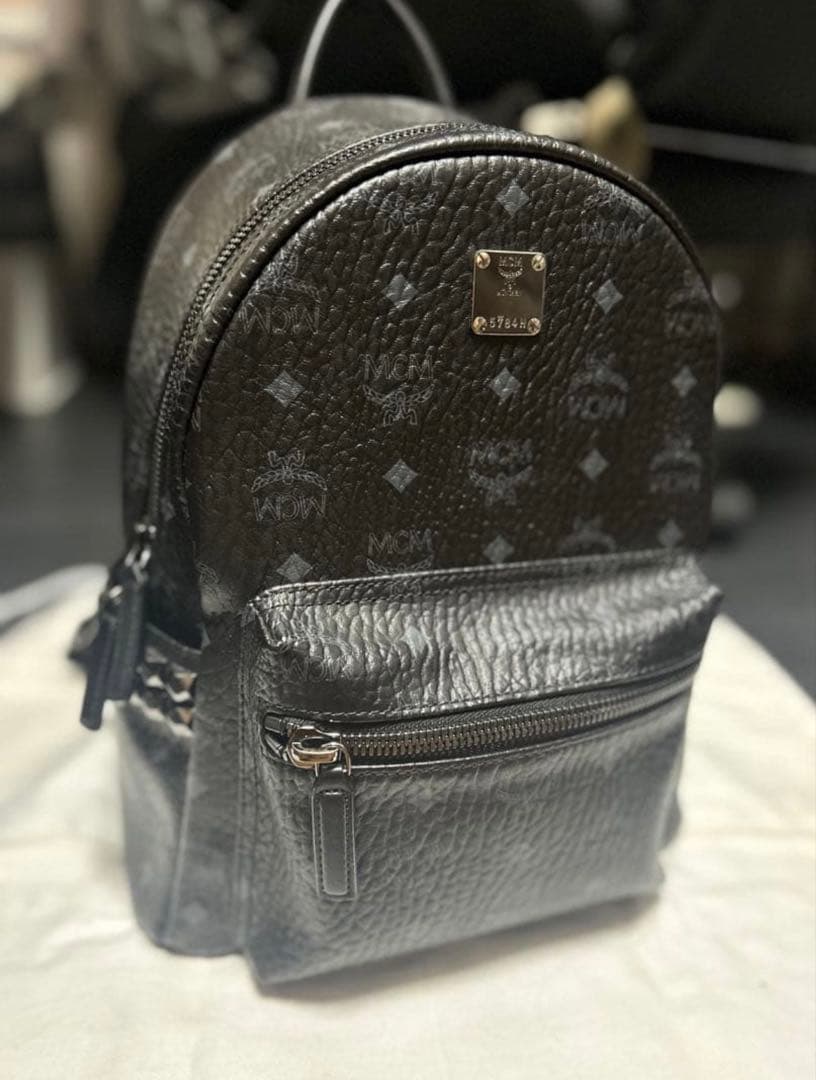 MCM リュック ブラック 黒 Sサイズ 正規品