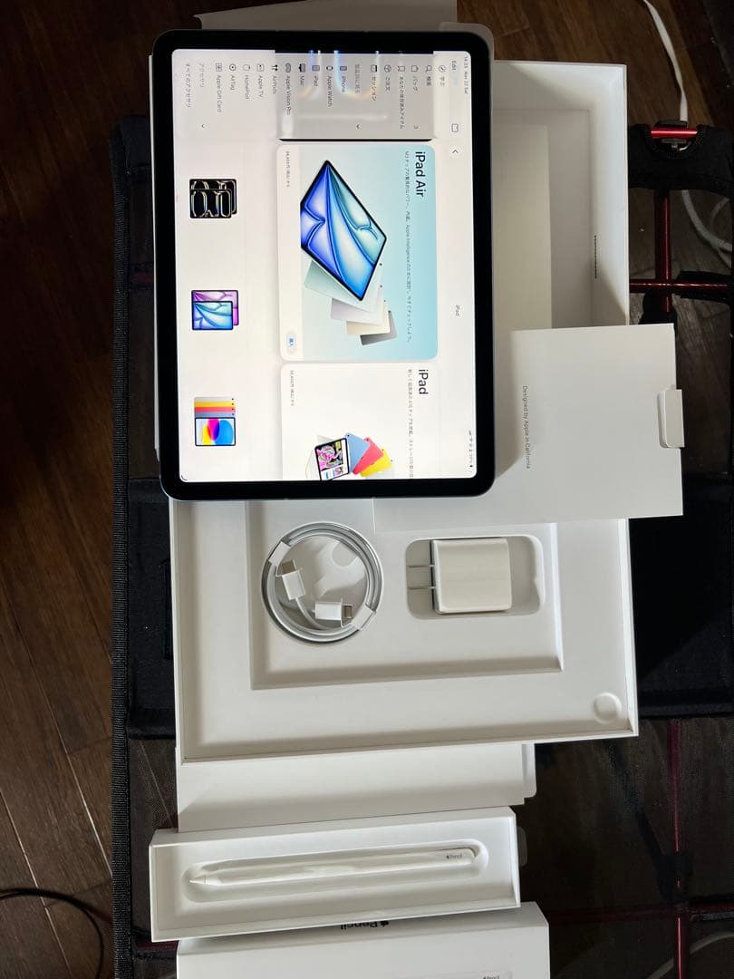 iPad Air 5th 256GB wifi+セルラ+apple pencil