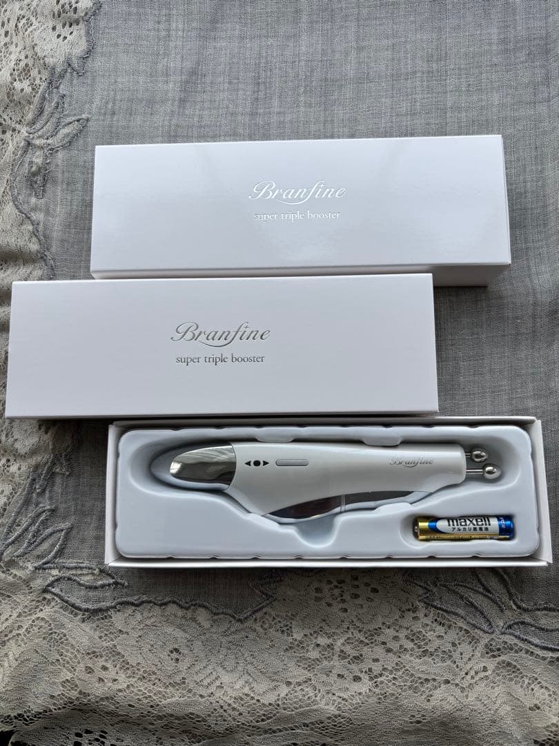 ブランフィーネ　スーパートリプルブースター［EMS美顔器］2本セット