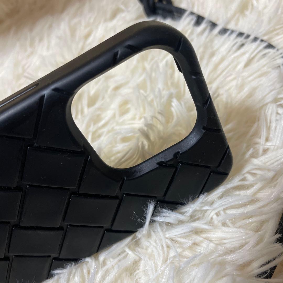 美品❤︎ ボッテガヴェネタ ストラップテックラバー iPhone14Pro ケース