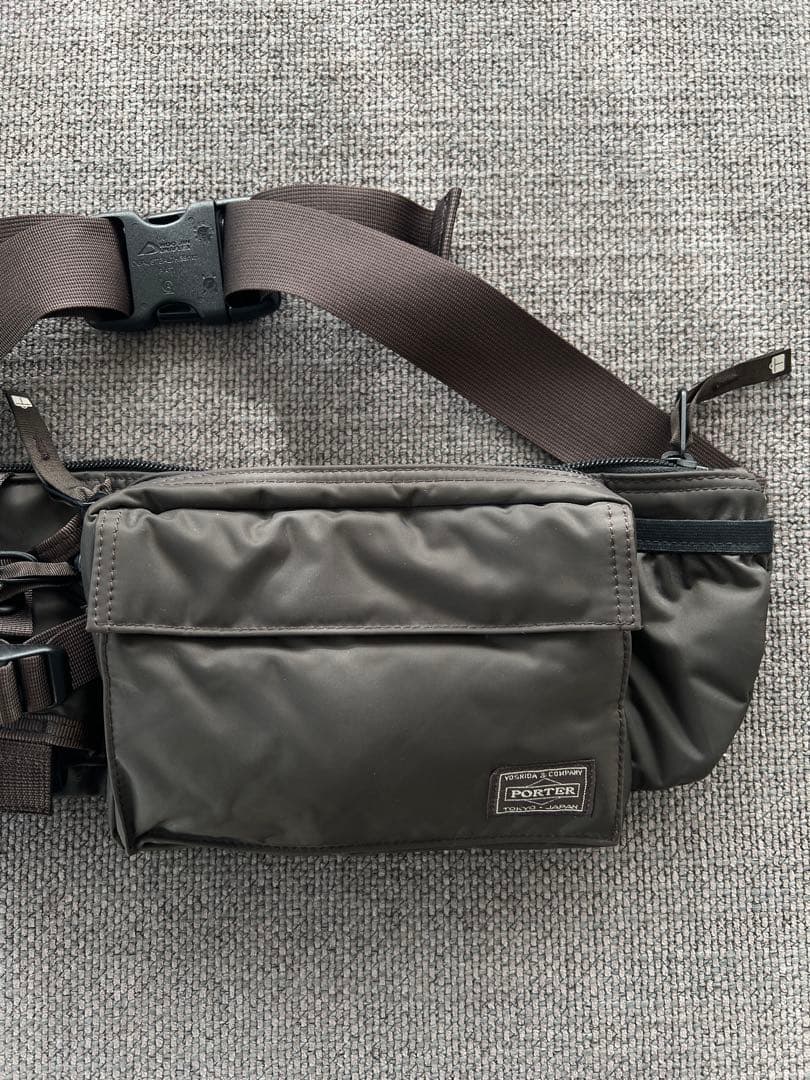 希少 超美品 HEADPORTER BROWNIE ウエストポーチ 藤原ヒロシ