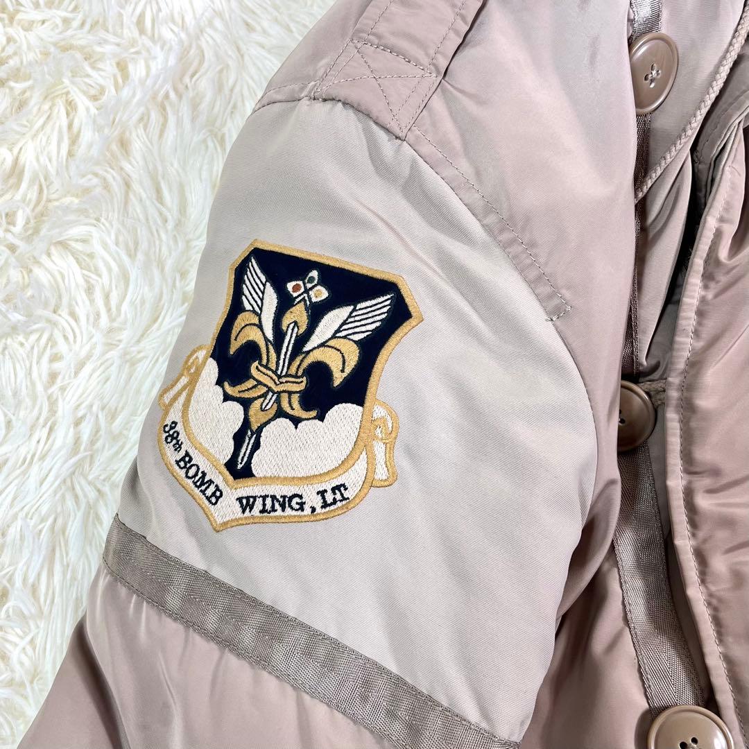 まち様 AVIREX N-2B BLACK KNIGHTS フライトジャケット