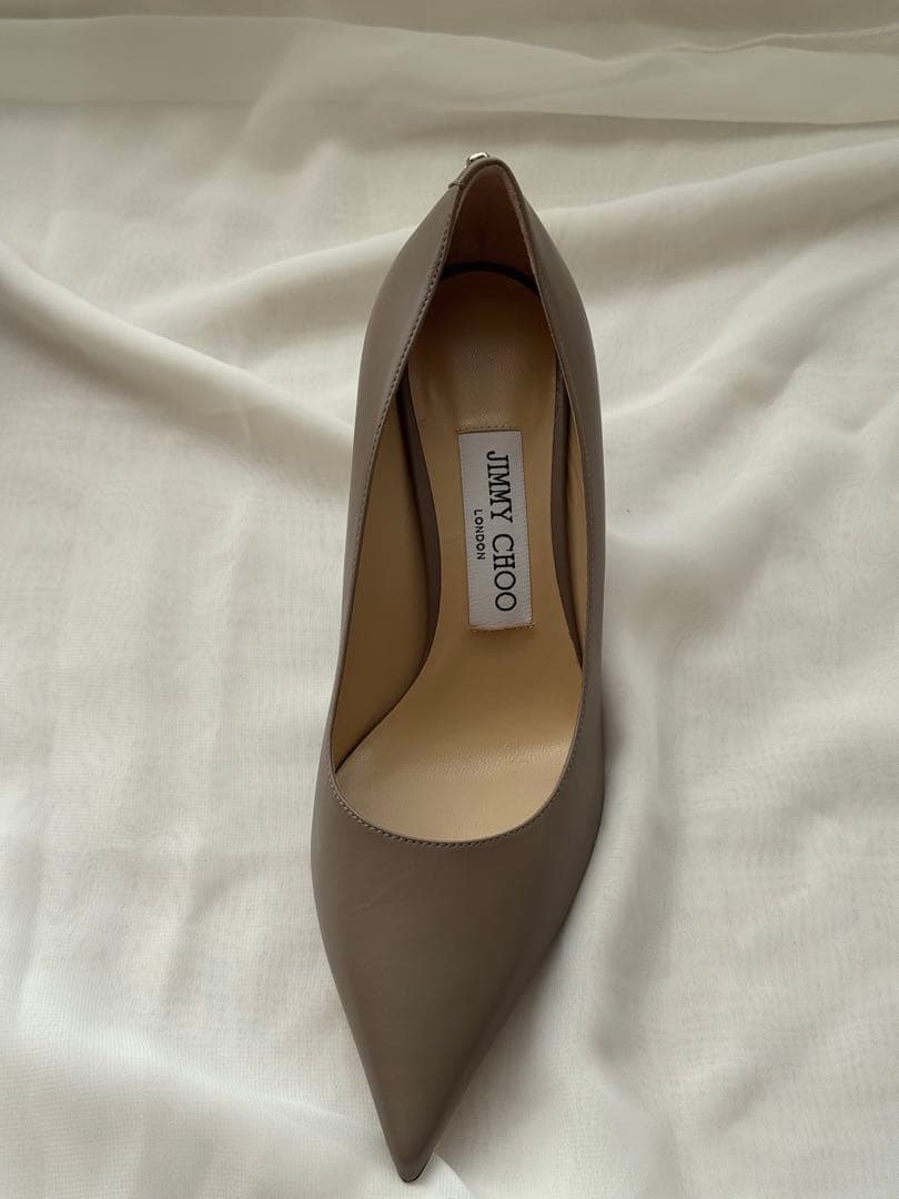 ジミーチュウ ハイヒール レザー パンプス ベージュ