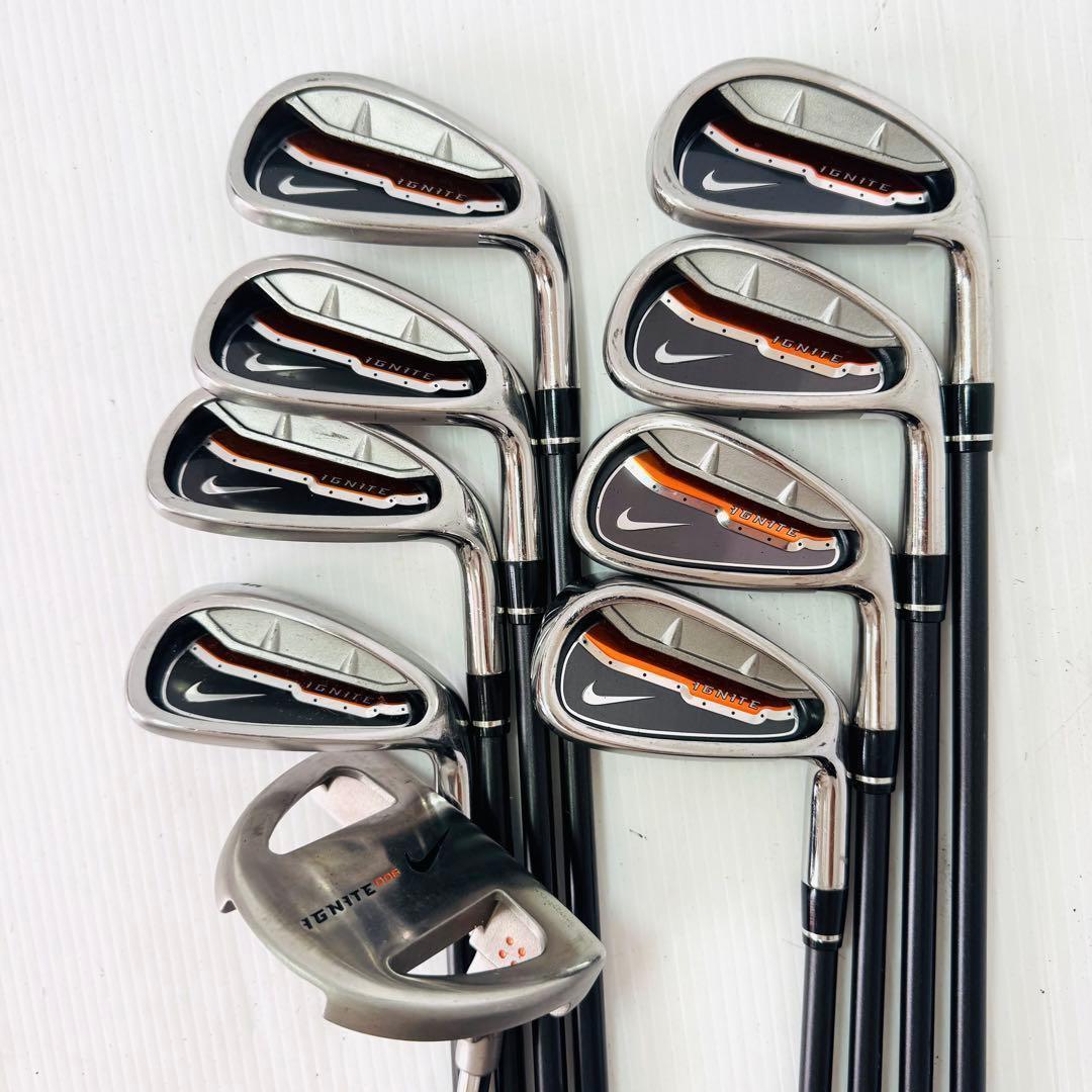 【豪華】ナイキ イグナイト　メンズ ゴルフ クラブ 12本セット　右