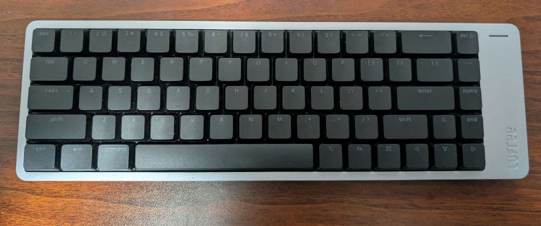 LOFREE FLOW2 68Key ブラック　静音キーに換装 ロープロ