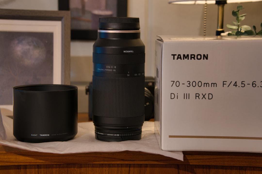 値引き【美品】TAMRON 70-300mm F4.5-6.3 Eマウント【箱付