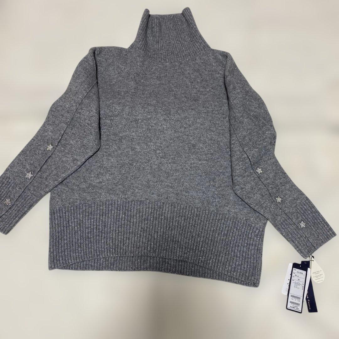 店頭販売中ブルーフロンセ　ローブ新品タグ付きニット