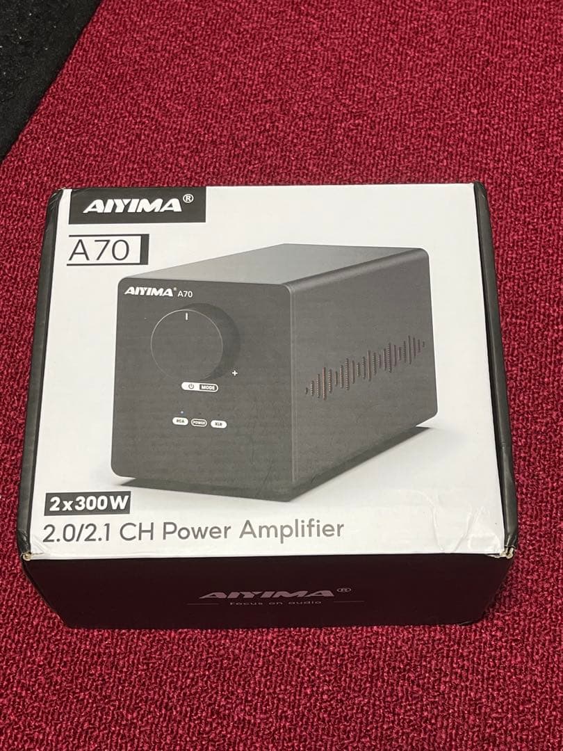 オーディオ太郎さん専用:Aiyima A70 2x300W パワーアンプ+AC