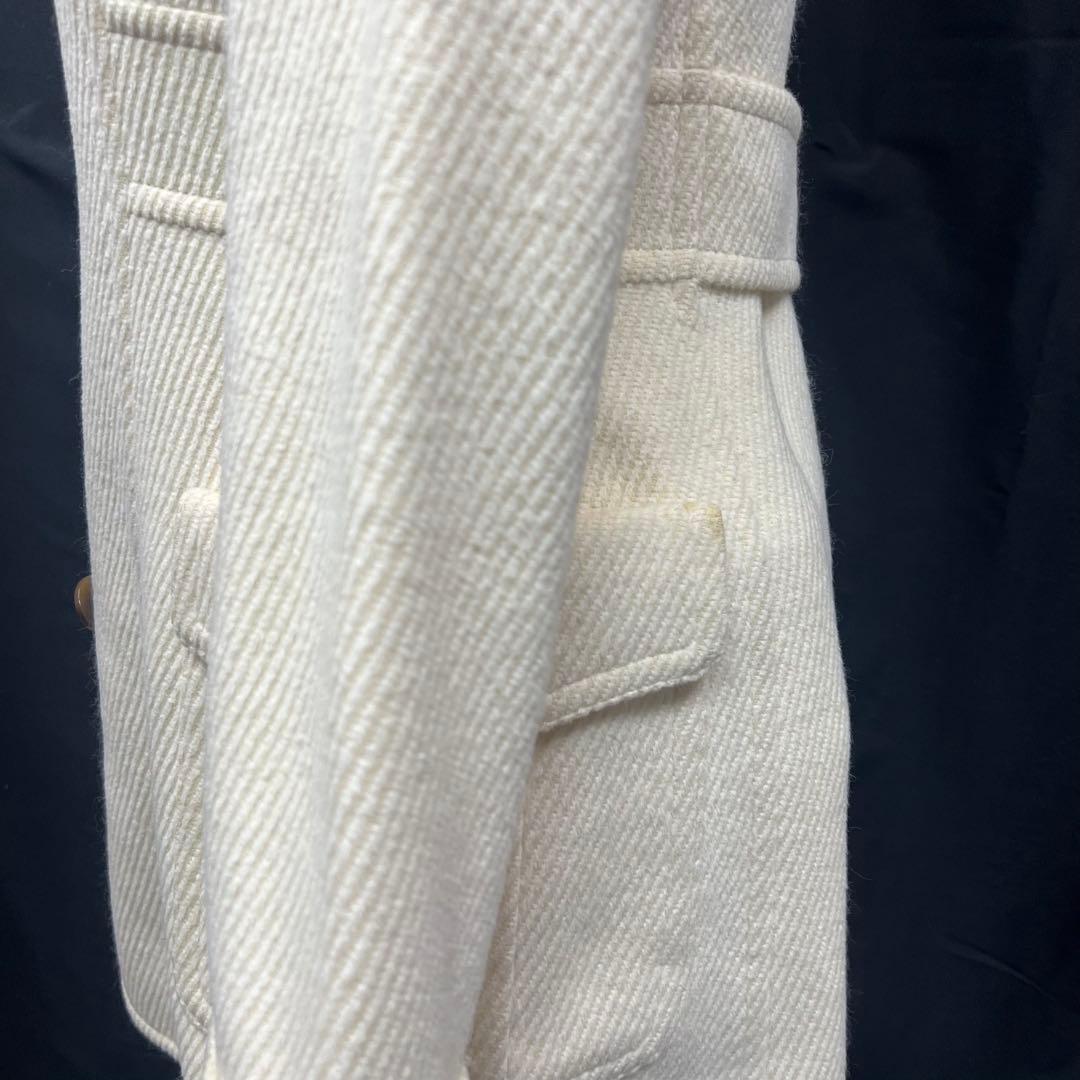 Burberryバーバリー　ダッフルコート　リアルファー　アンゴラ　ロングコート