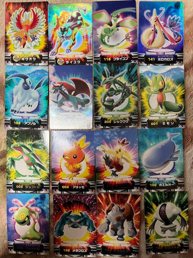 ポケモン アドバンスジェネレーション カードダス 16枚セット