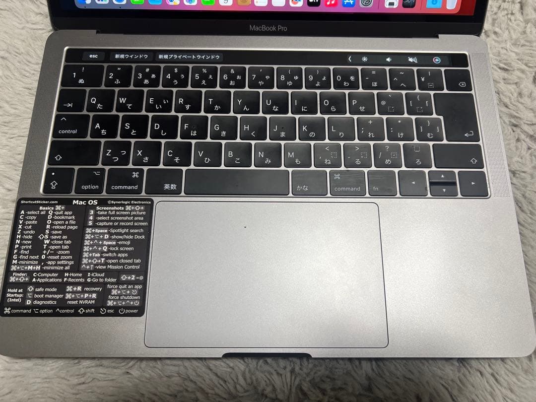 【ジャンク品】MacBook Pro 13インチ 2017年 8G/256G