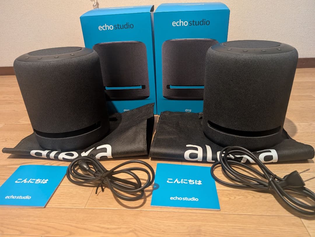Echo Studio スマートスピーカー 2台セット