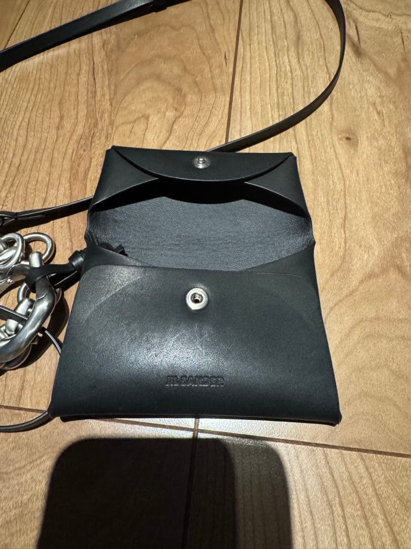 JIL SANDER FOLDED COIN W/ STRAP ケース