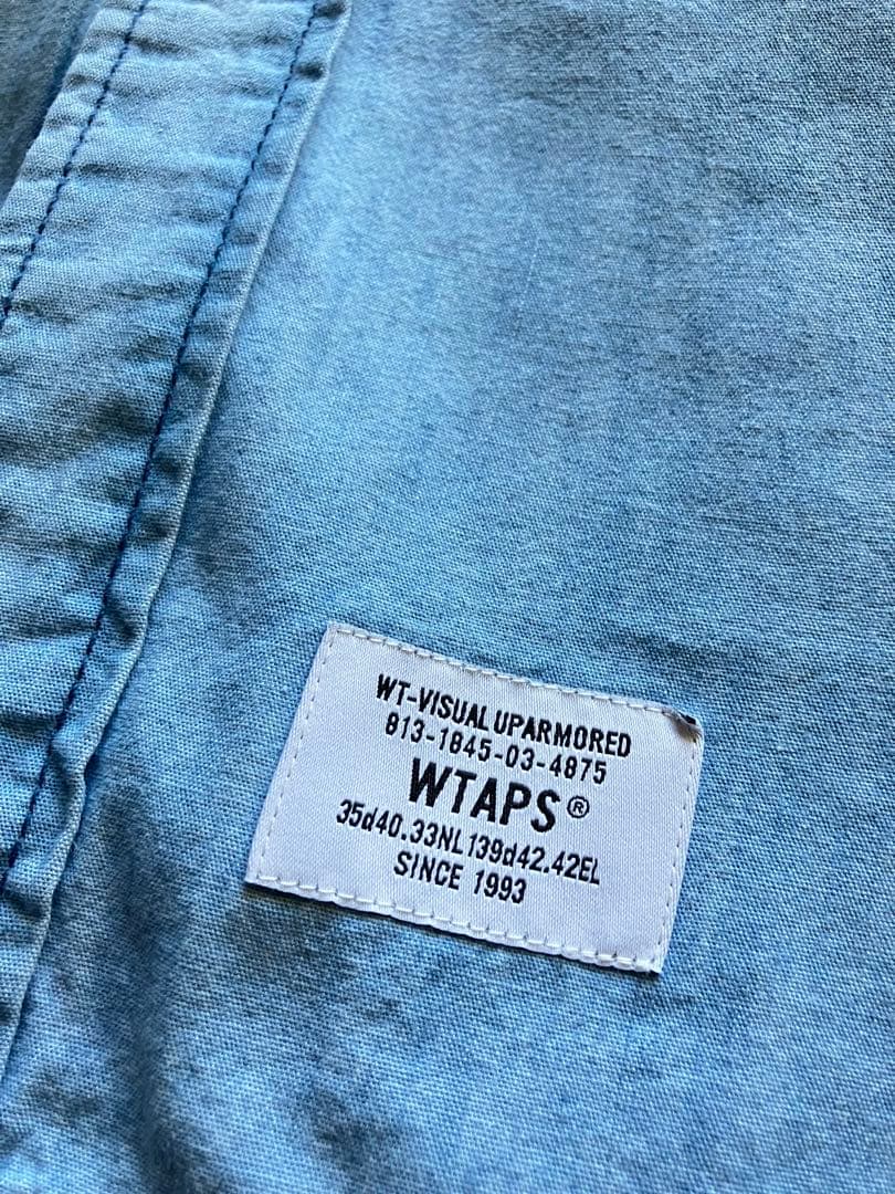 WTAPS ダブルタップス シャンブレーシャツ 242WVDT-SHM02 M