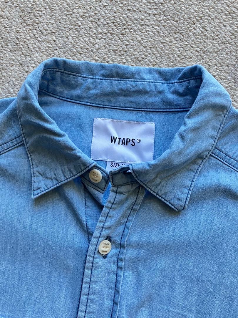 WTAPS ダブルタップス シャンブレーシャツ 242WVDT-SHM02 M