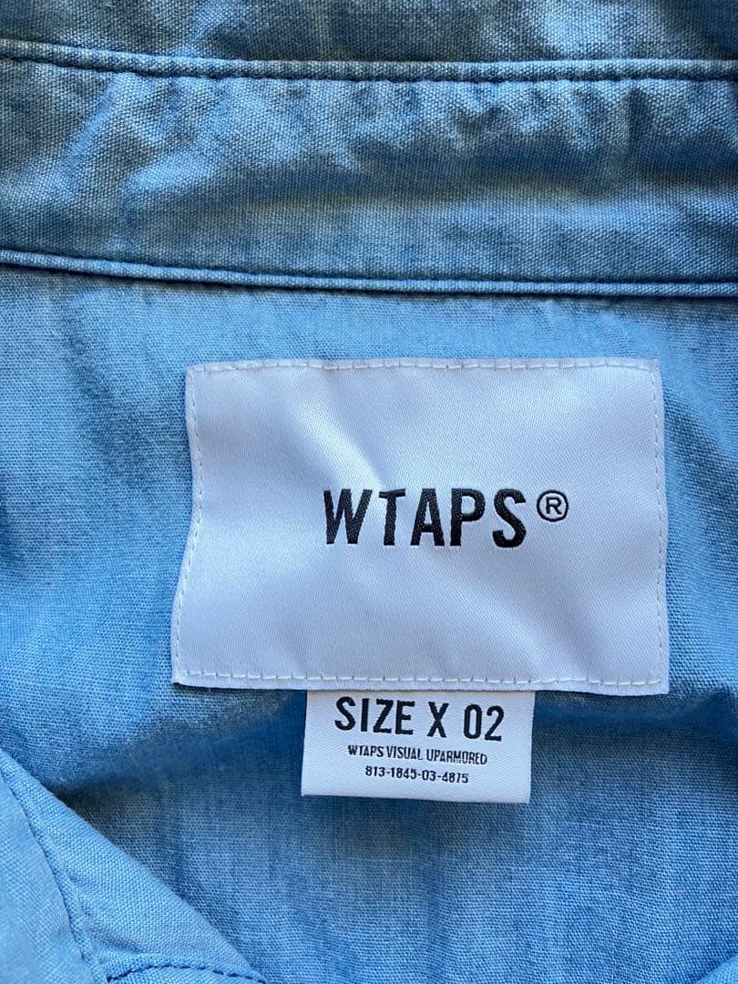 WTAPS ダブルタップス シャンブレーシャツ 242WVDT-SHM02 M