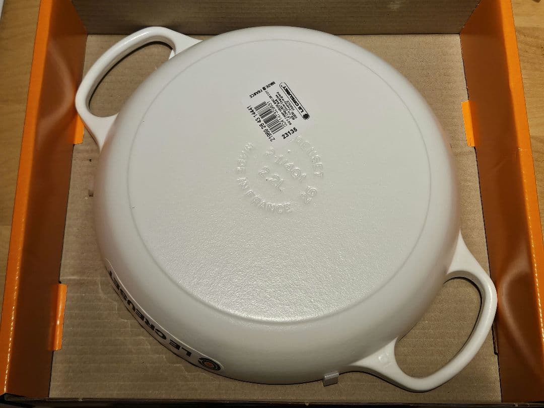 LE CREUSET　ル・クルーゼ スノーフレーク　キャセロール　26㎝