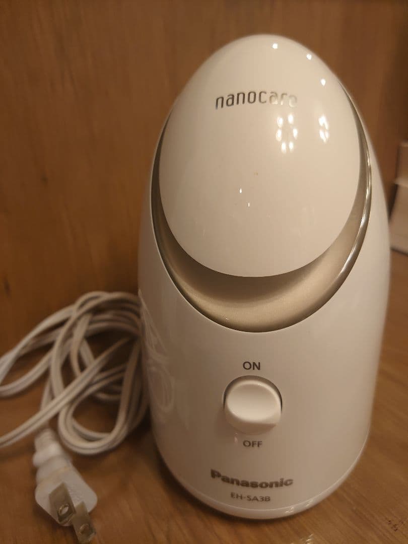 Panasonic ナノケア フェイススチーマー EH-SA38 使用 少