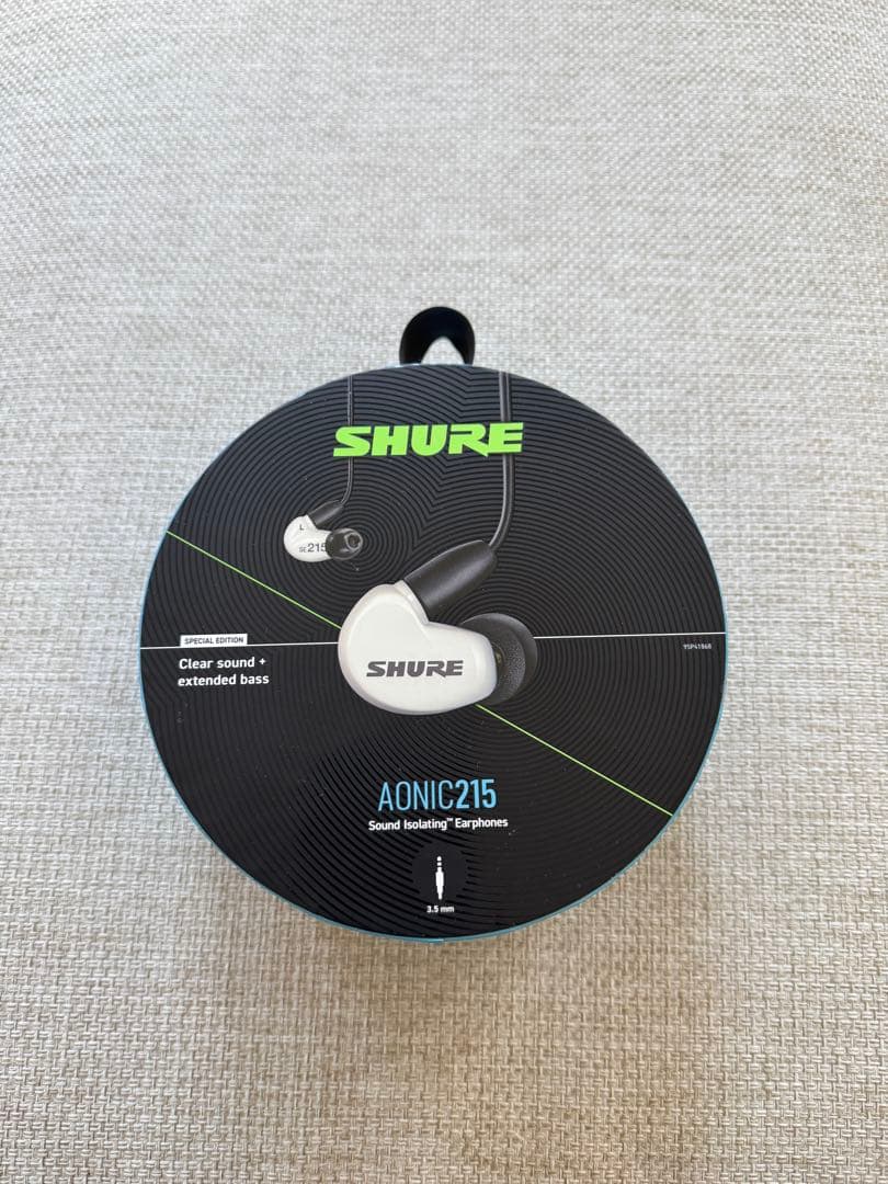 SHURE シュア　イヤホン AONIC 215 有線 マイク付き　箱無し