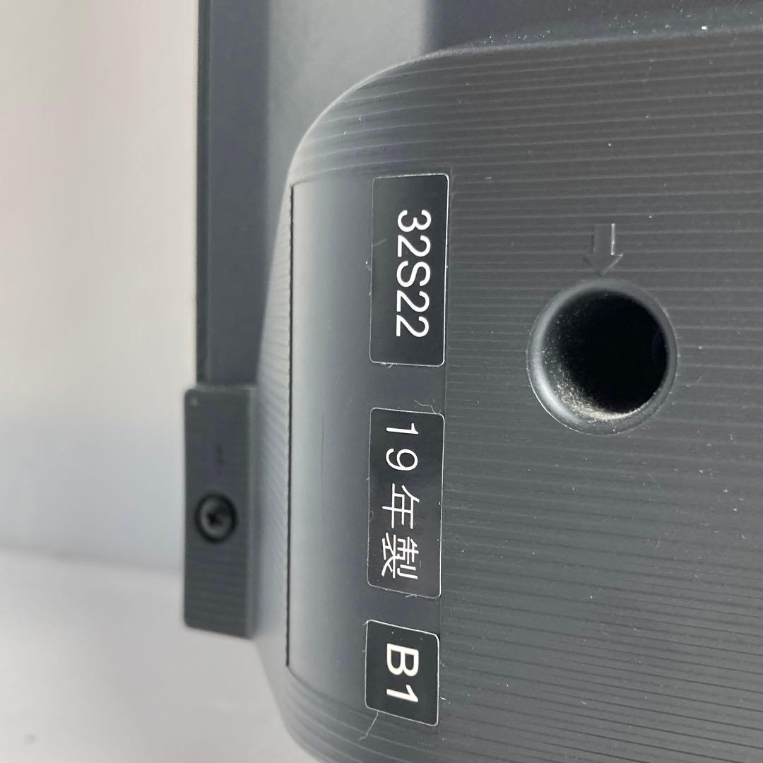 極美品 東芝 REGZA 32インチ液晶テレビ 32S22 2019年製