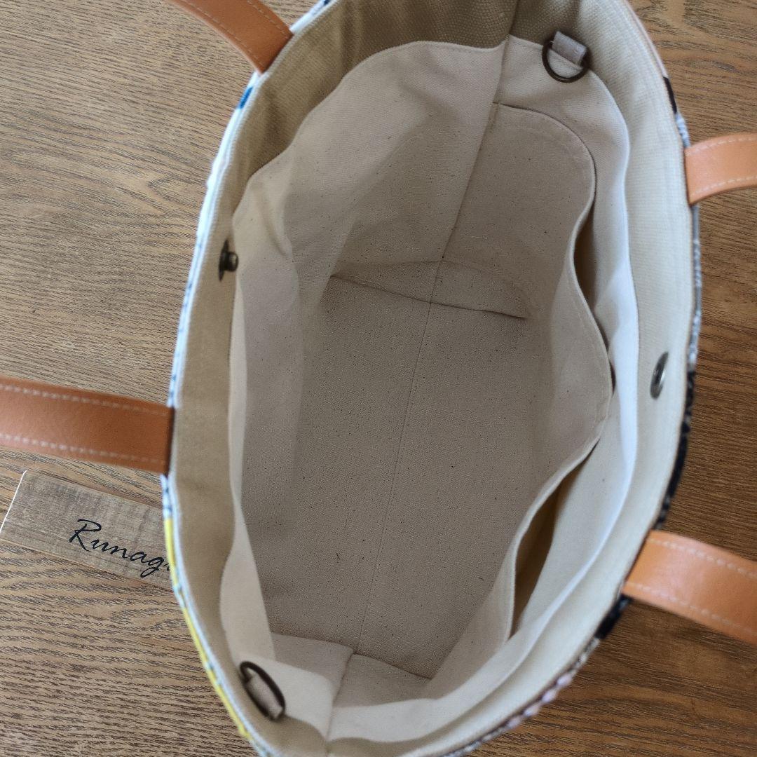 【1557】パッチワーク ハンドバッグ＊ミナペルホネン