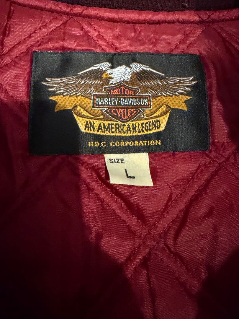 Harley-Davidson ハーレー 90s ベロア スカジャン