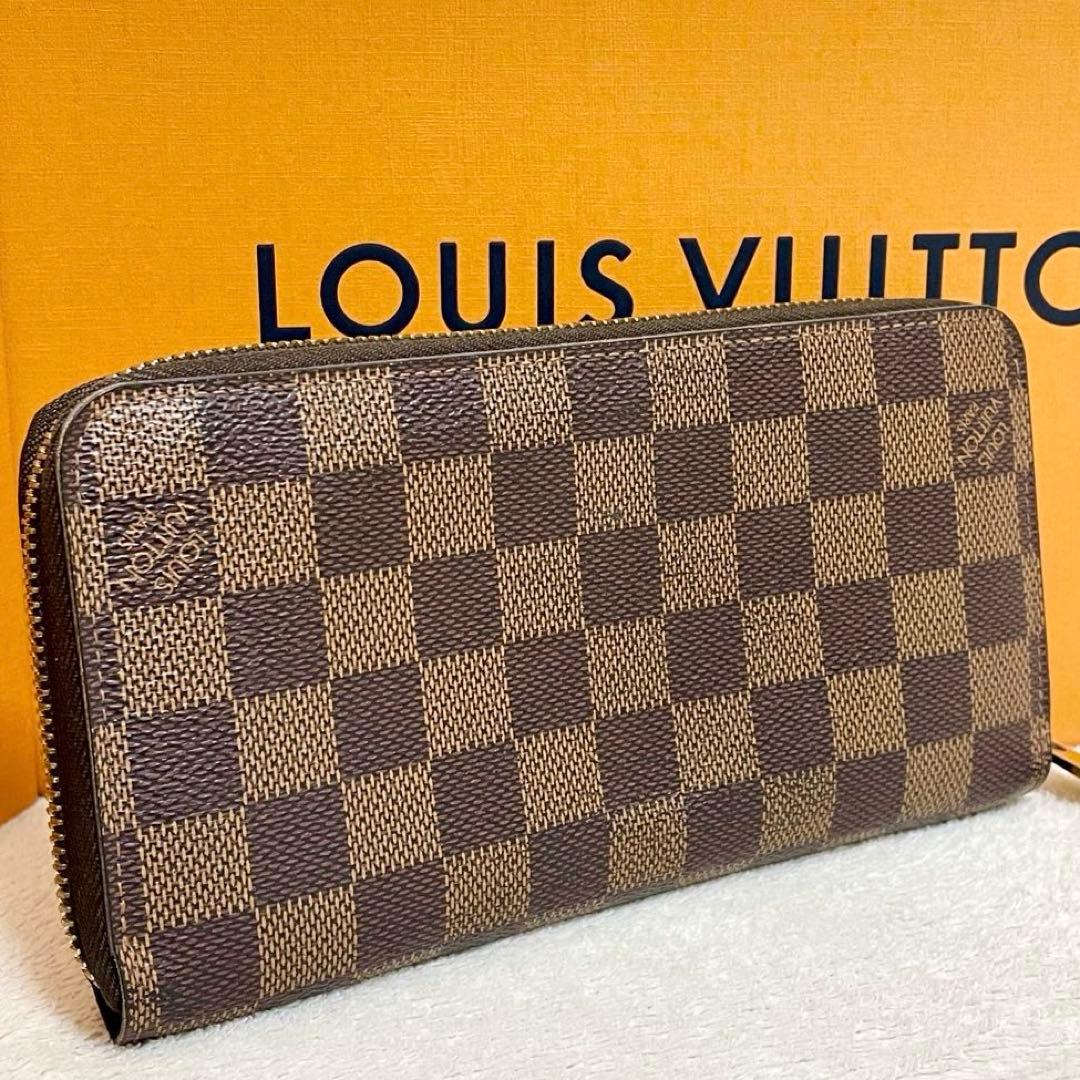ルイヴィトン ダミエ　ジッピーウォレット　ラウンドファスナー 長財布