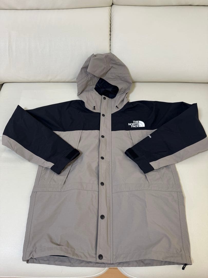 ノースフェイス マウンテンライトジャケット ミネラルグレー Lサイズ