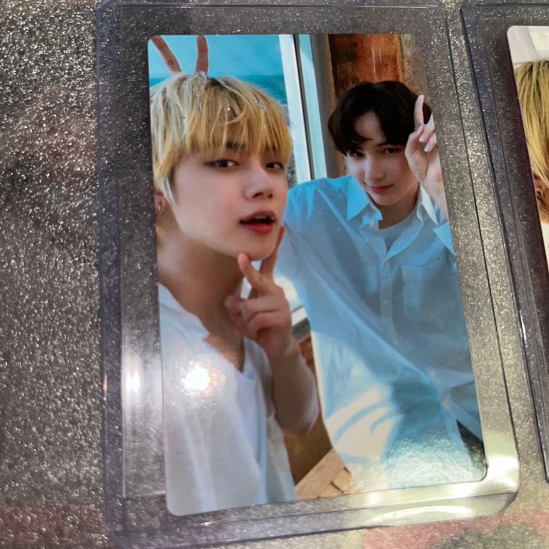 TXT 2nd フォトブック　H:OUR トレカ ヨンジュン　ボムギュ　カイ