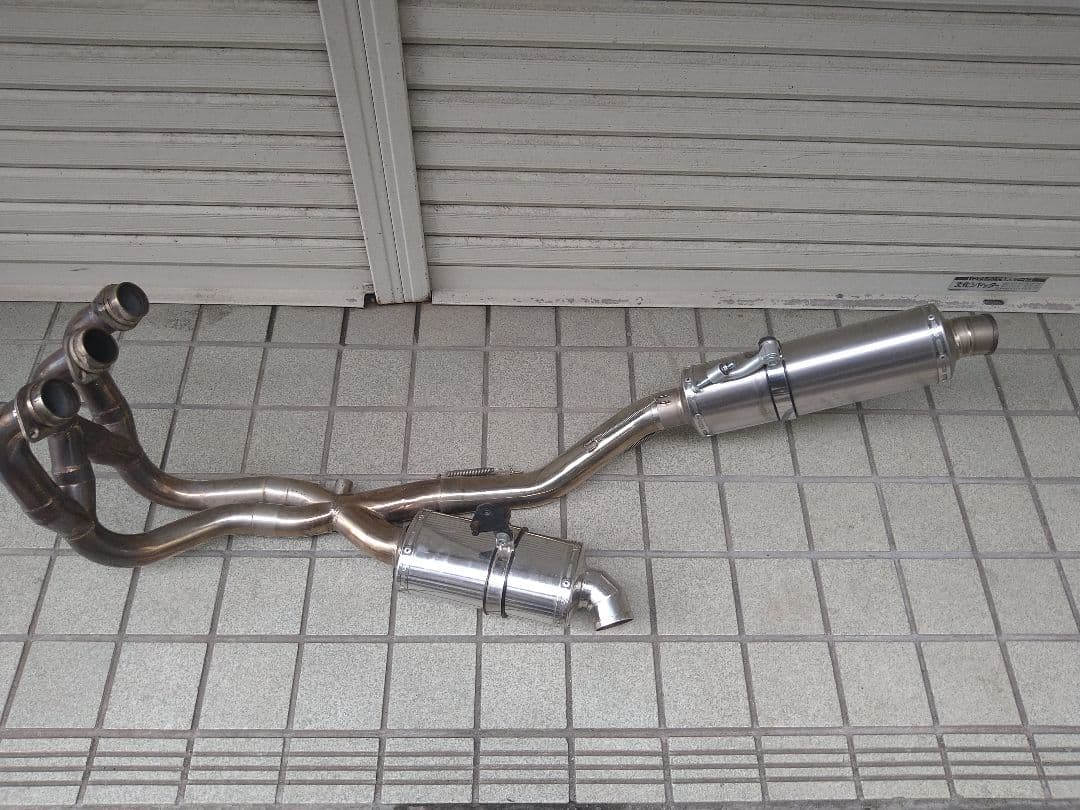 XSR900 MT-09 Ω-NSPマフラー モトエクスライド