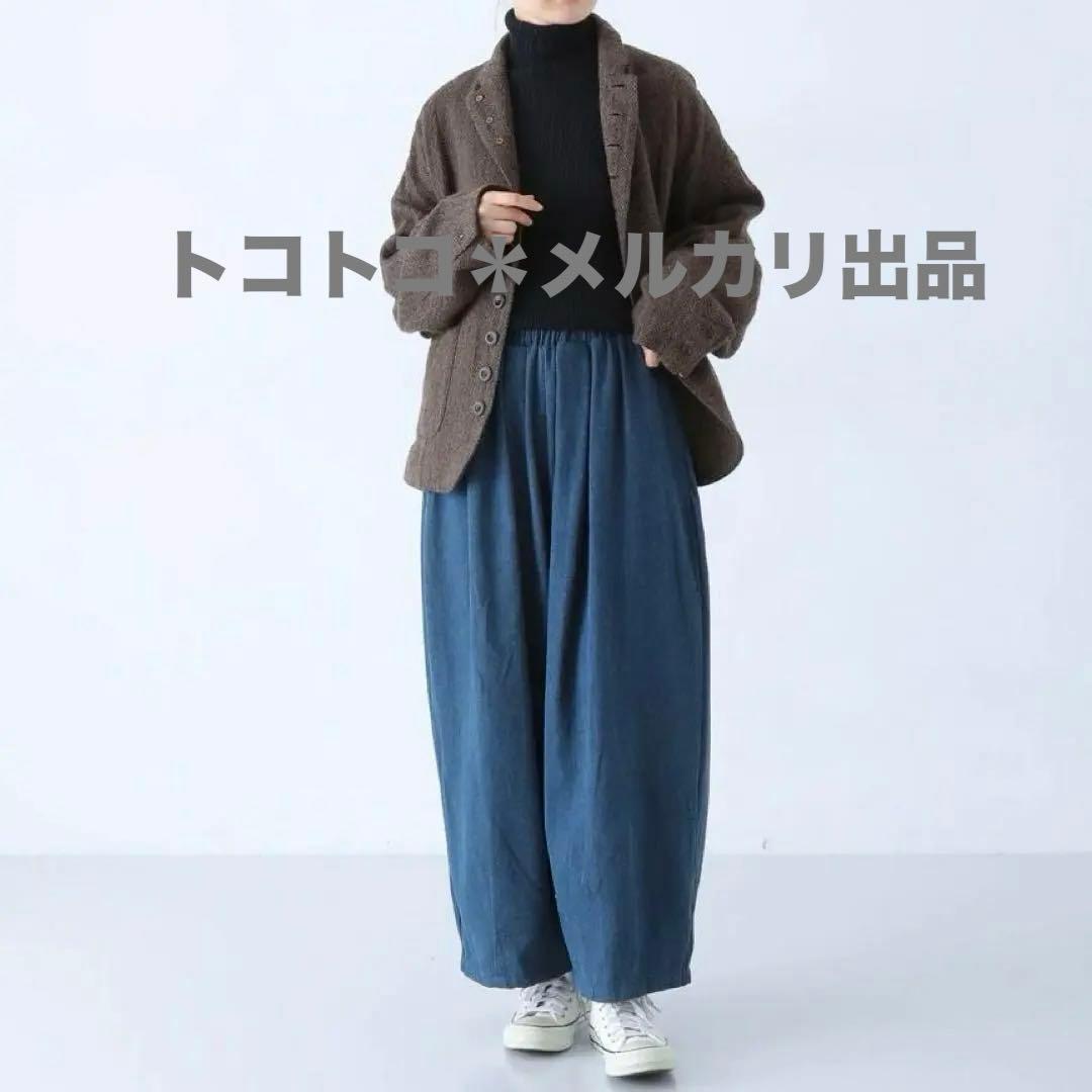 トップス ICHI Antiquite's / Rib Knit Turtle Neck