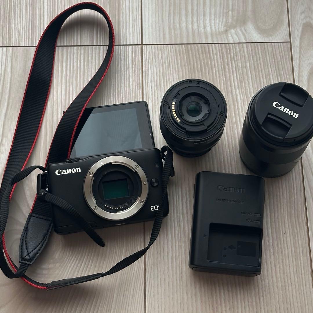 Canon EOS M10 ミラーレスカメラ 本体+レンズ2本