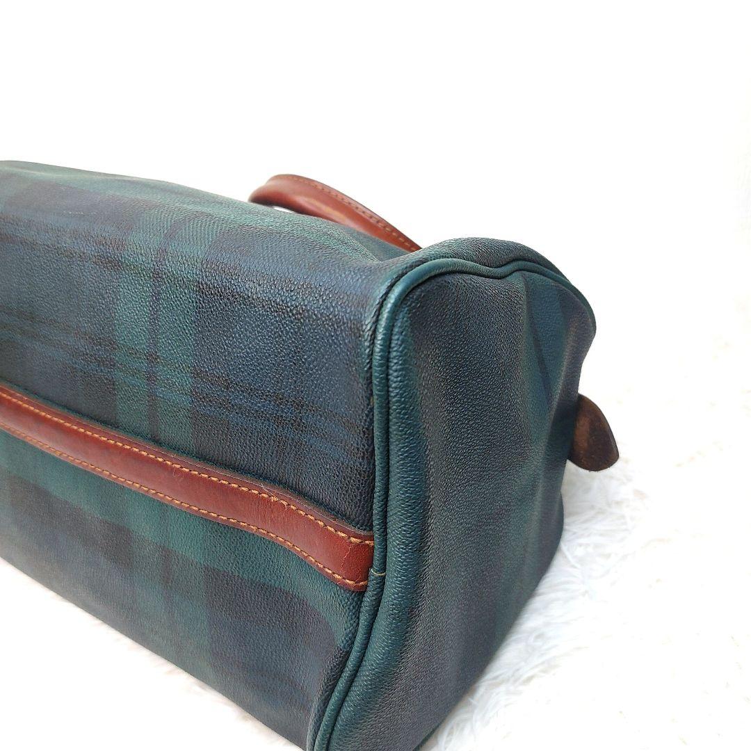 ポロラルフローレン　ミニストンバッグ　チェック　PVC ヴィンテージ