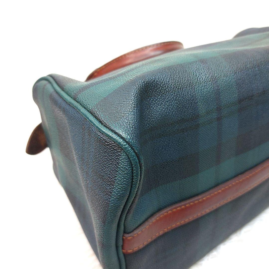 ポロラルフローレン　ミニストンバッグ　チェック　PVC ヴィンテージ