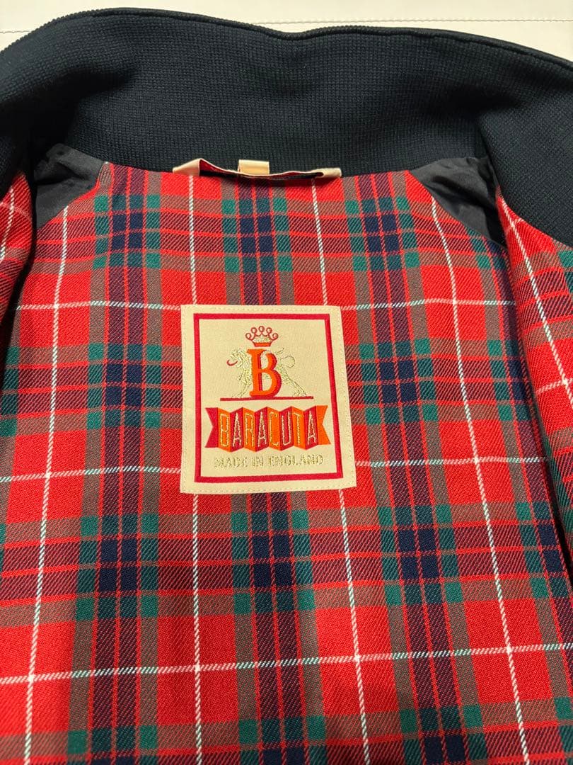 バラクータ 表地綿100 英国製 G-9 ZBG029 38 ダークネイビー