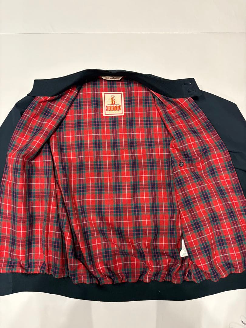 バラクータ 表地綿100 英国製 G-9 ZBG029 38 ダークネイビー