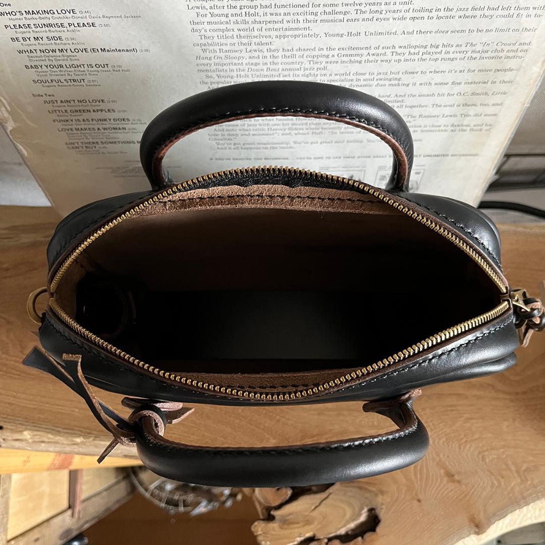 クロムエクセルレザーバッグ クロムエクセル ショルダーバッグ 茶芯 #323