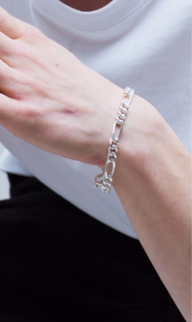 I’M OK for RHC ⭐️ シルバーフィガロブレスレット⭐️ ロンハーマン