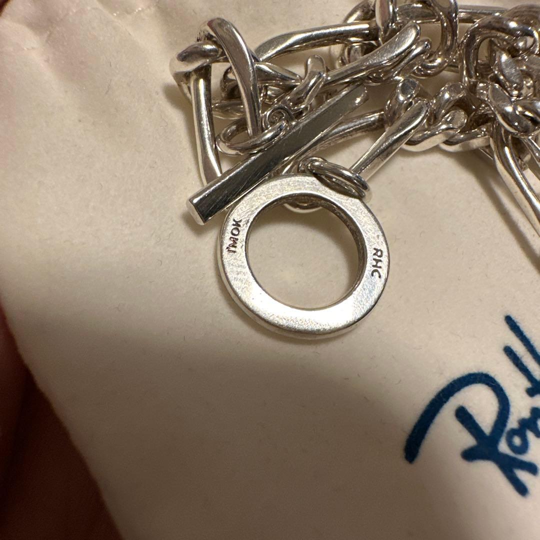 I’M OK for RHC ⭐️ シルバーフィガロブレスレット⭐️ ロンハーマン