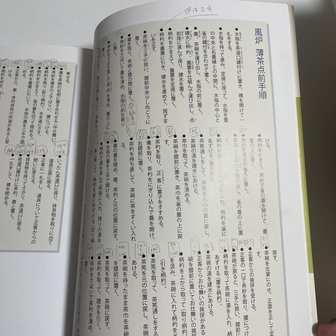 長板灯 裏千家茶道点前教則 1.2.3.9.10.11.17.18.23