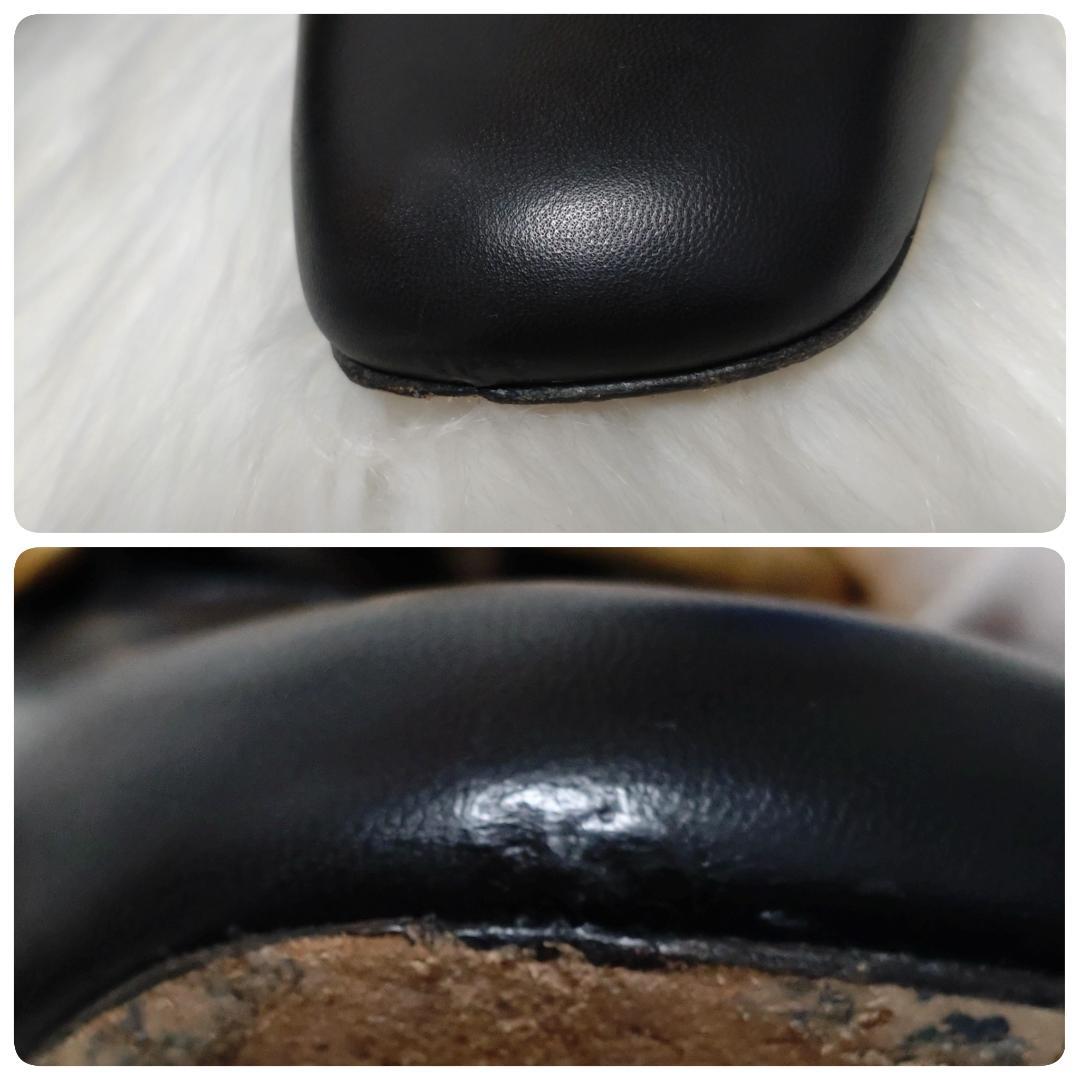 稀少美品✨️グッチ GGマーモント パンプス 花柄 チャンキーヒール 22.5