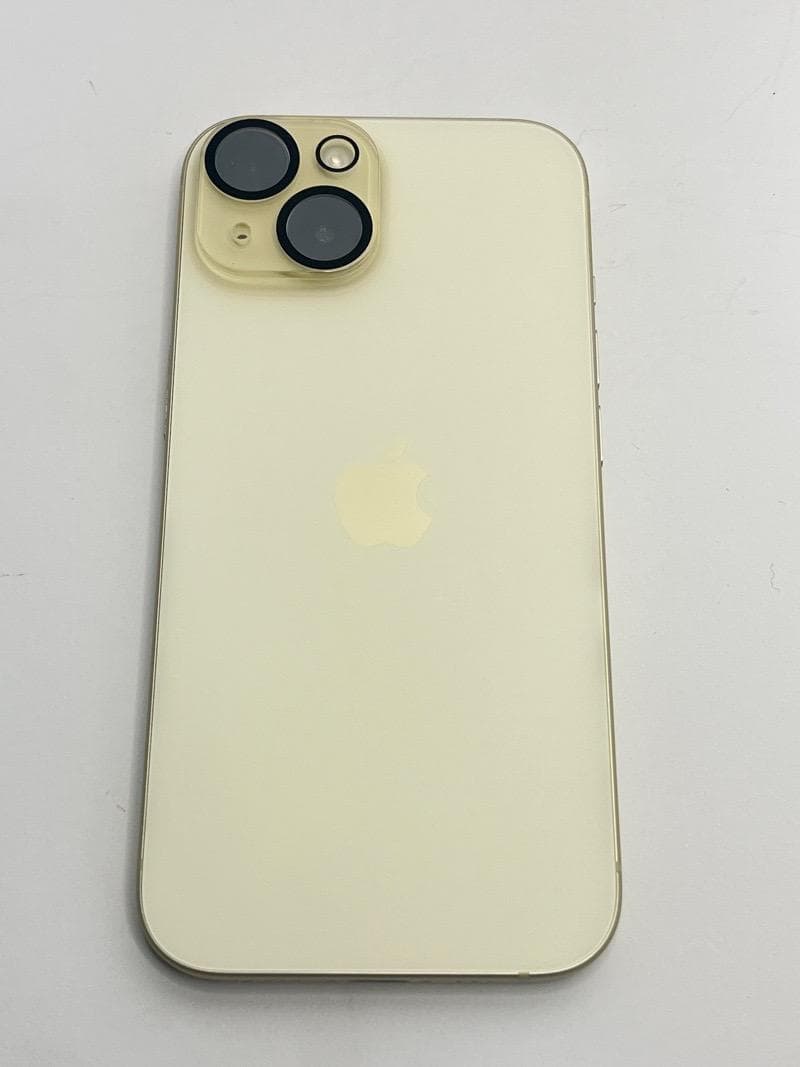 Apple iPhone 15 　128GB 本体　イエロー　SIMフリー