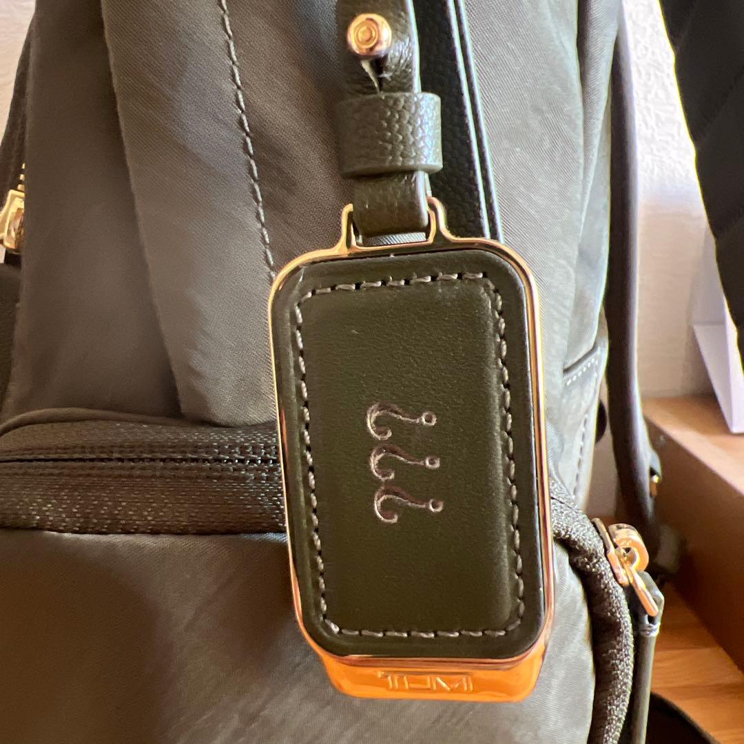 た*う様 TUMI オリーブグリーン リュック