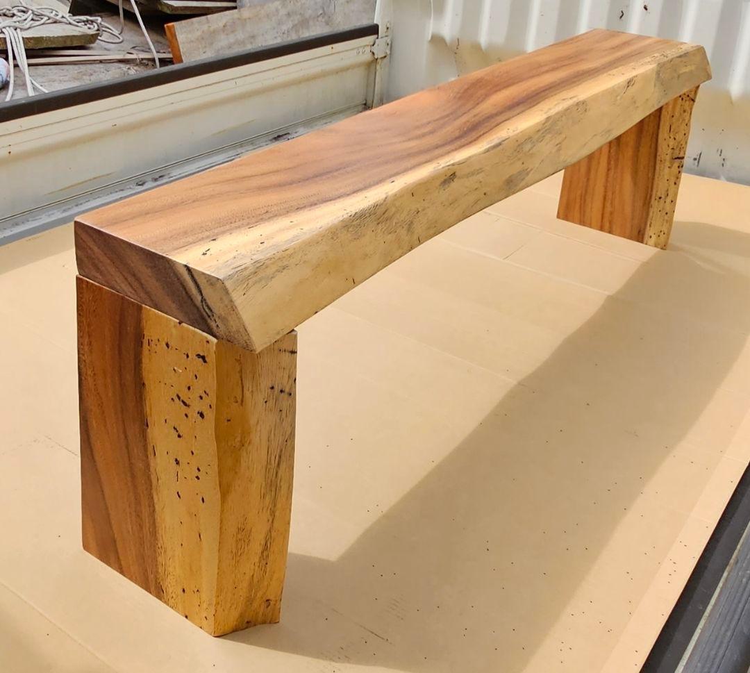 モンキーポット　ベンチ　カウンター　座卓　一枚板　テレビ台