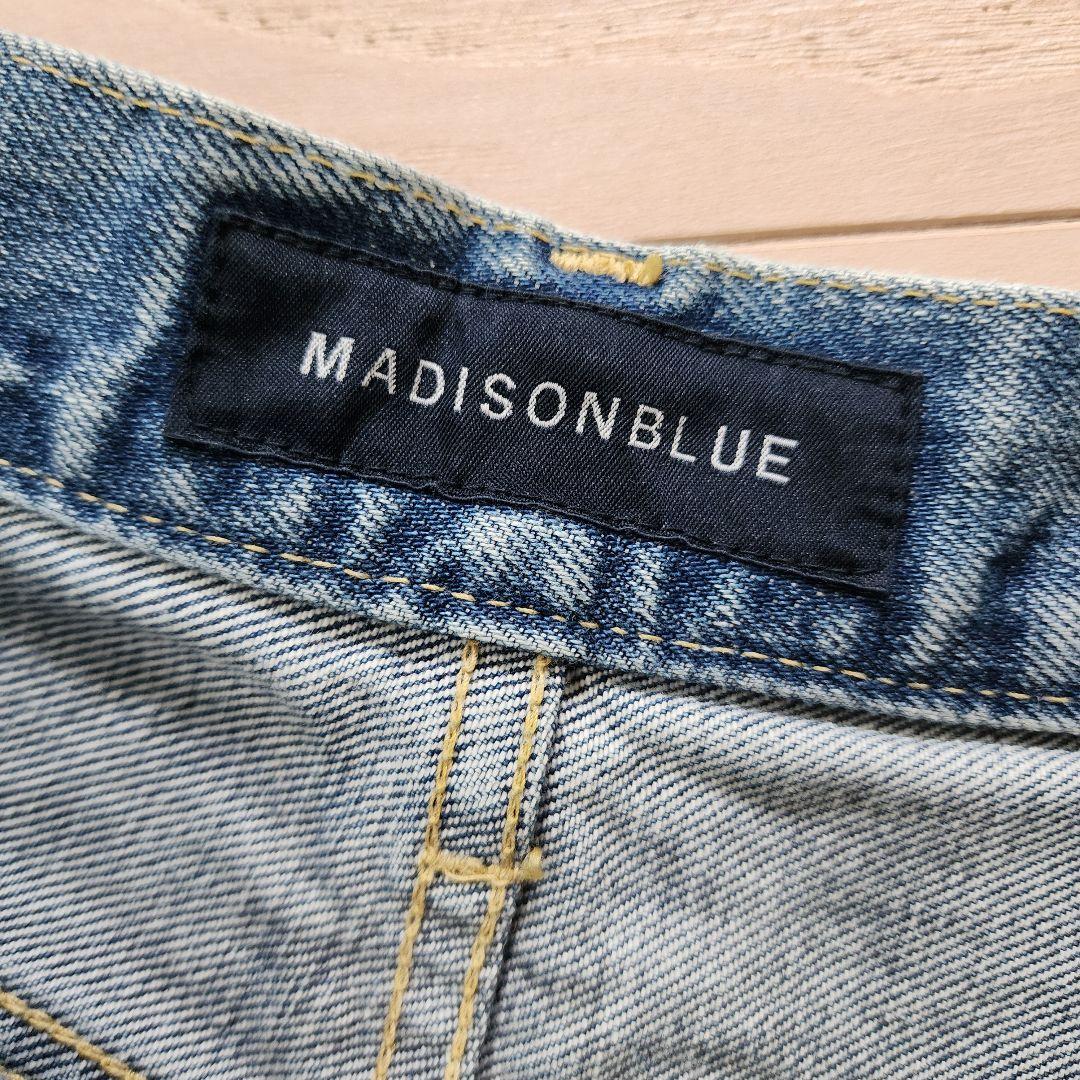 MADISON BLUE　テーパードデニム　00 美品