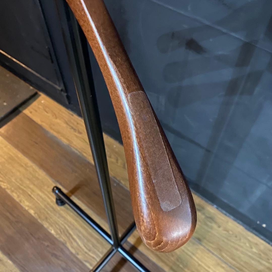 木製ハンガー　ハンガーまとめ売り　ハンガー　ブラウン　100本　4色