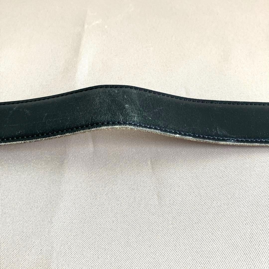 HERMES エルメスブラウンレザーベルト H型バックル　リバーシブル