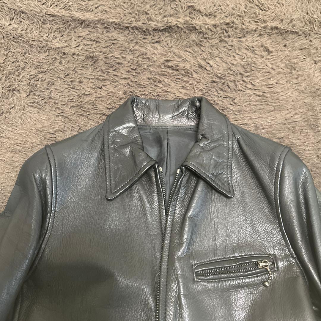 プレッジ　pledge レザージャケット　ブラック